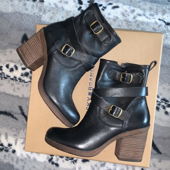Lucky Brand LK-ORENZO Leather Boots — 8M — NWT - Picture 2 of 15